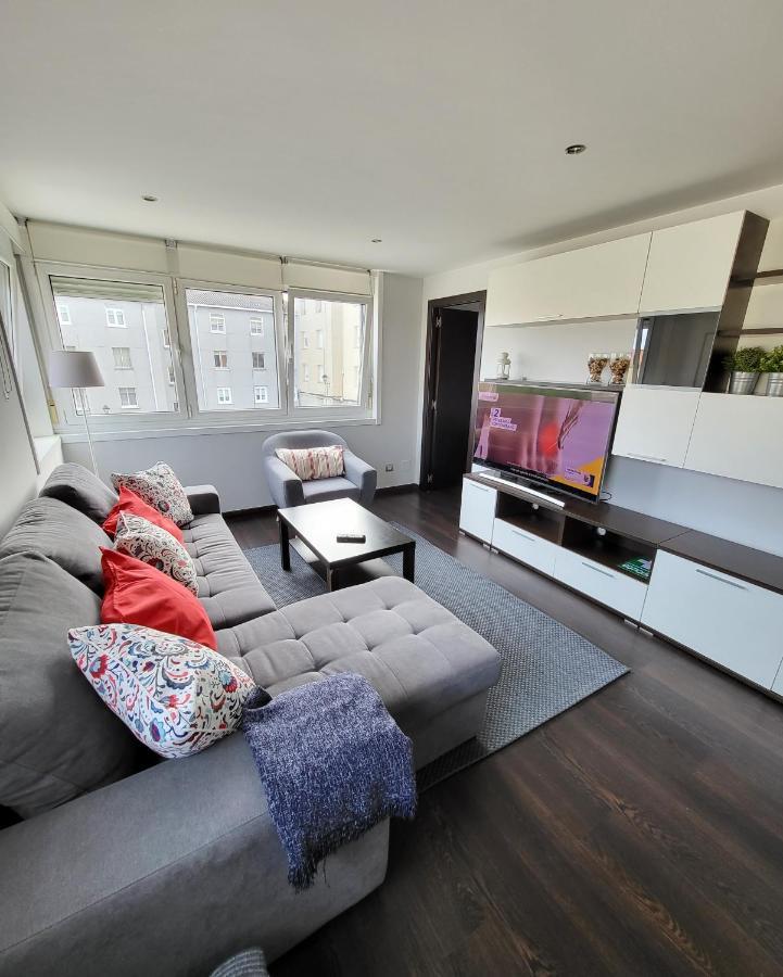 Ferienwohnung A 50 Metros Del Paseo Maritimo A Coruña Exterior foto